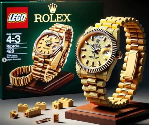 lego uhr rolex|is Rolex Lego real.